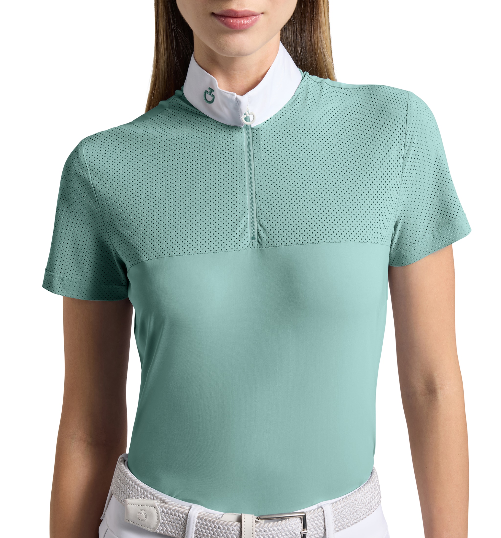 CT Jersey S/S Competition Shirt - Light Teal Green