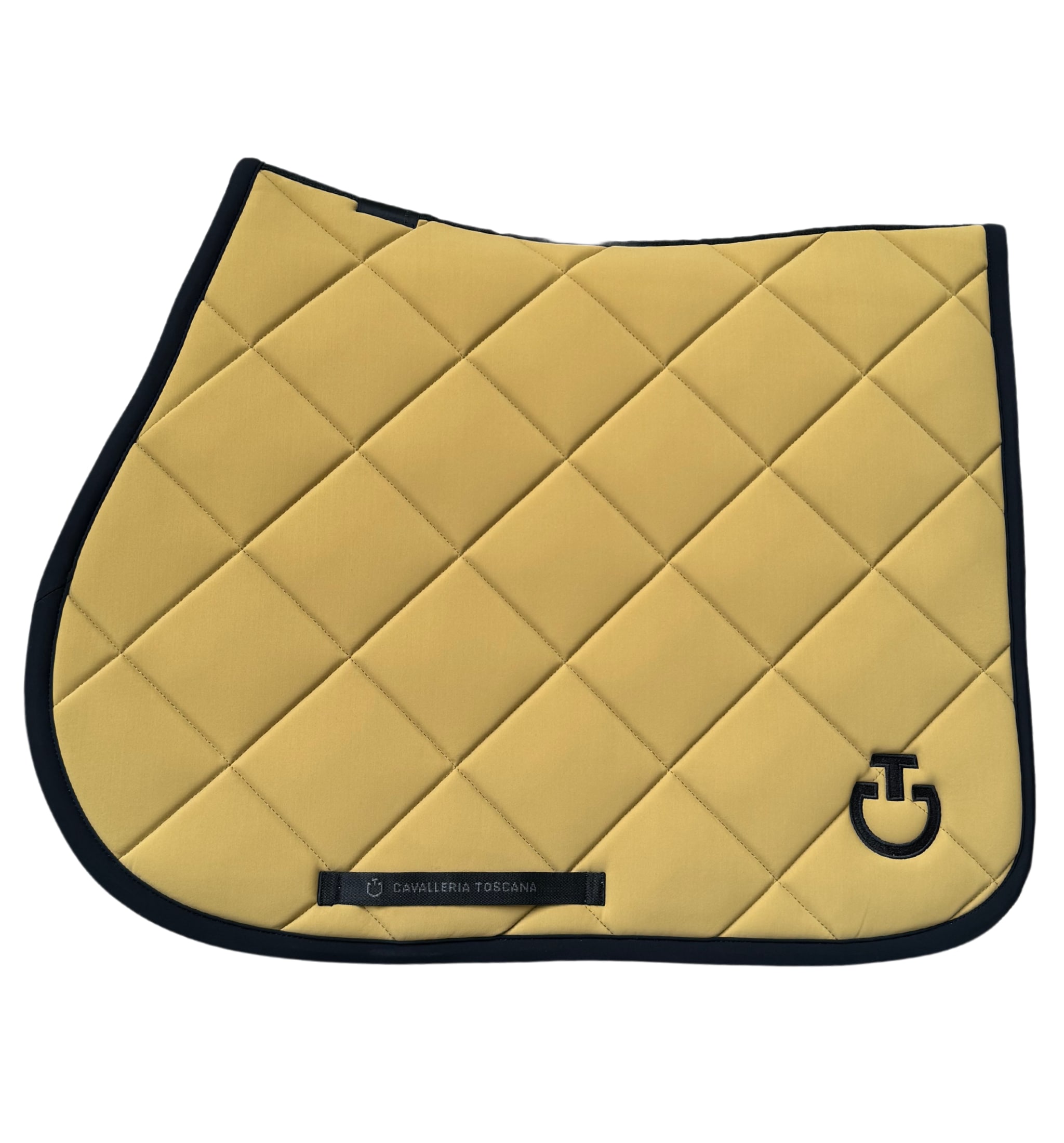 DQ Jersey Jumping Saddle Pad - Mustard