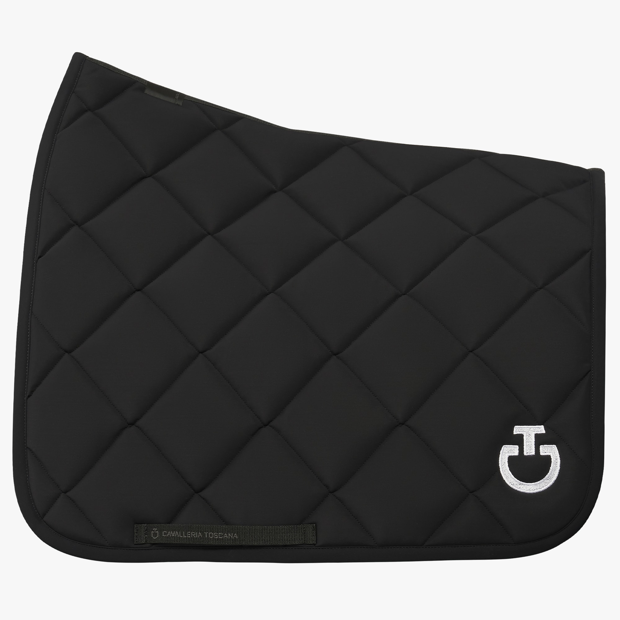 DQ Jersey Dressage Saddle Pad - Black