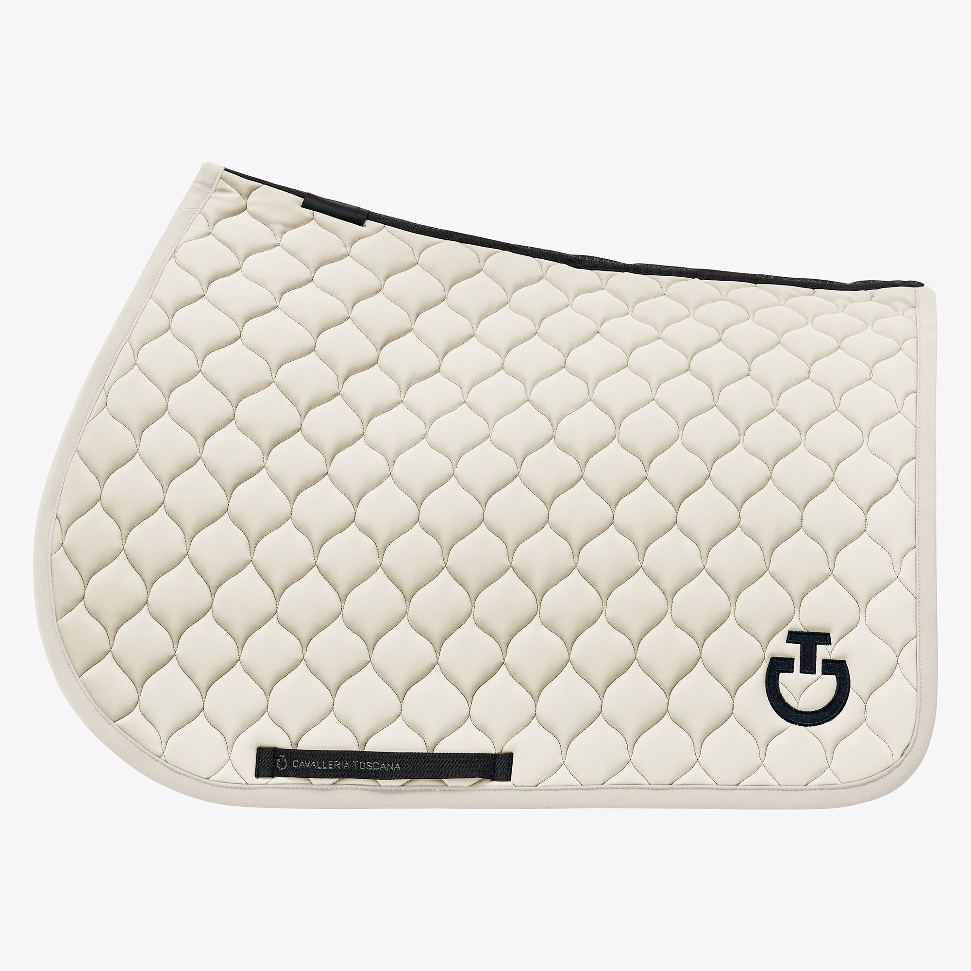 CQ Jersey Jumping Saddle Pad - Offwhite