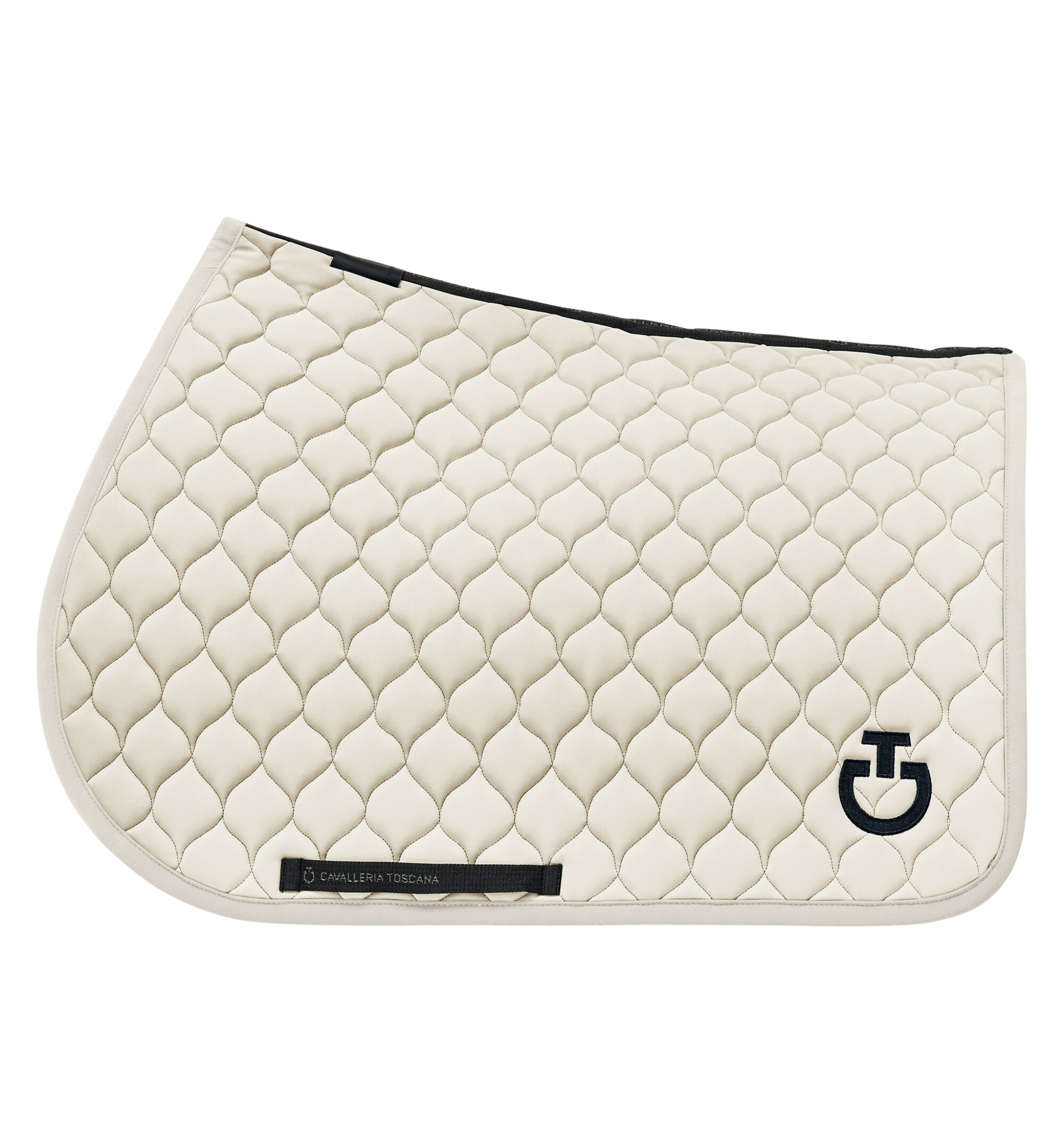 CQ Jersey Jumping Saddle Pad - Offwhite