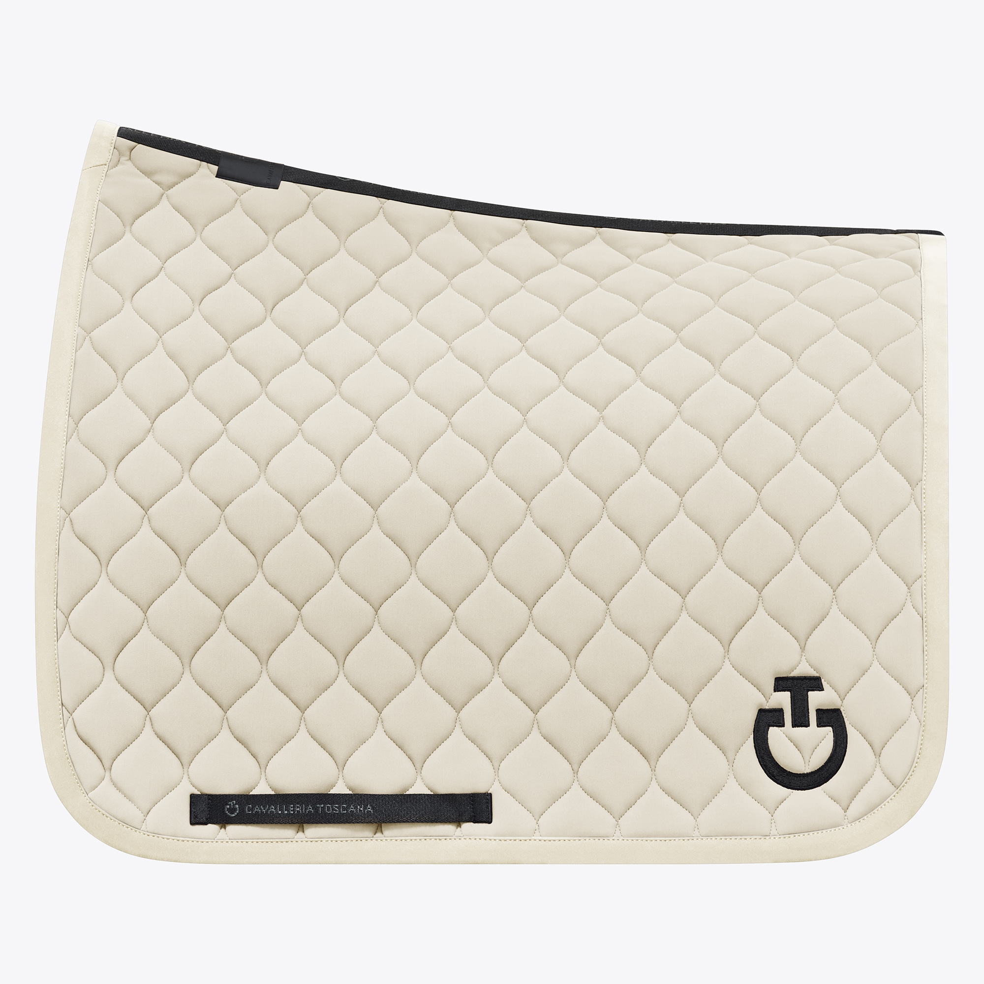 CQ Jersey Dressage Saddle Pad - Offwhite