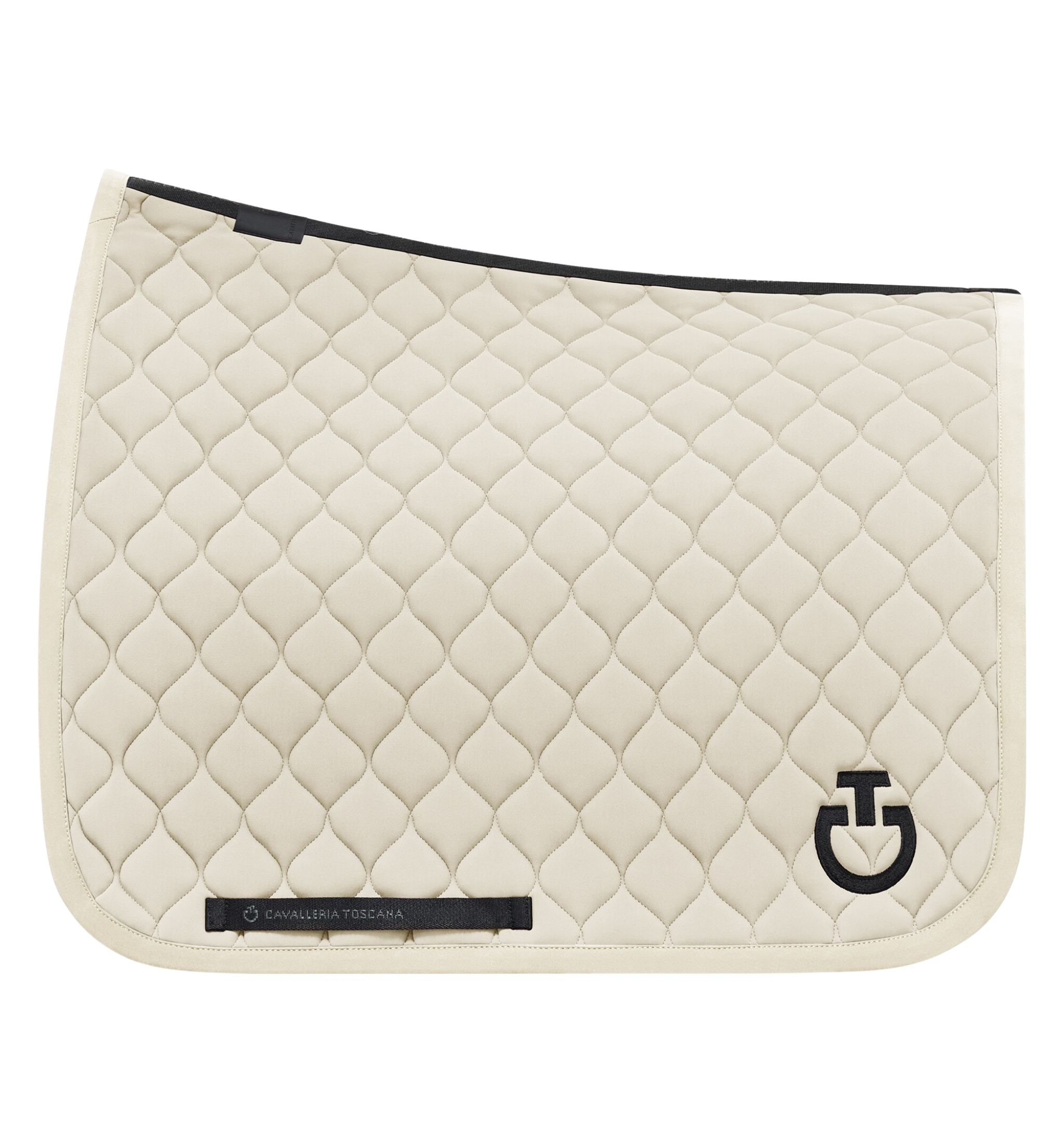 CQ Jersey Dressage Saddle Pad - Offwhite