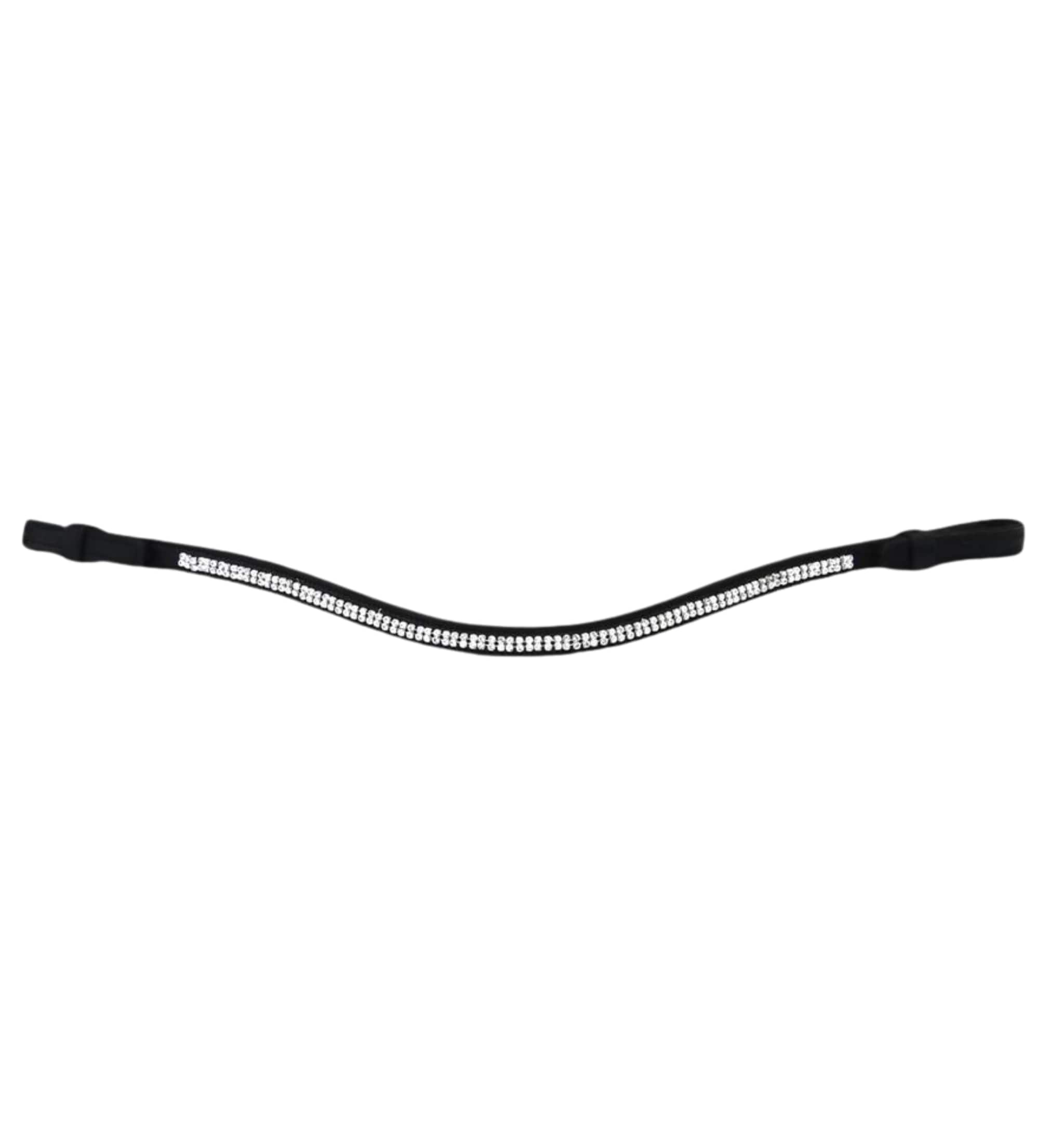 Browband Alisa Crystal 2.0 - Black