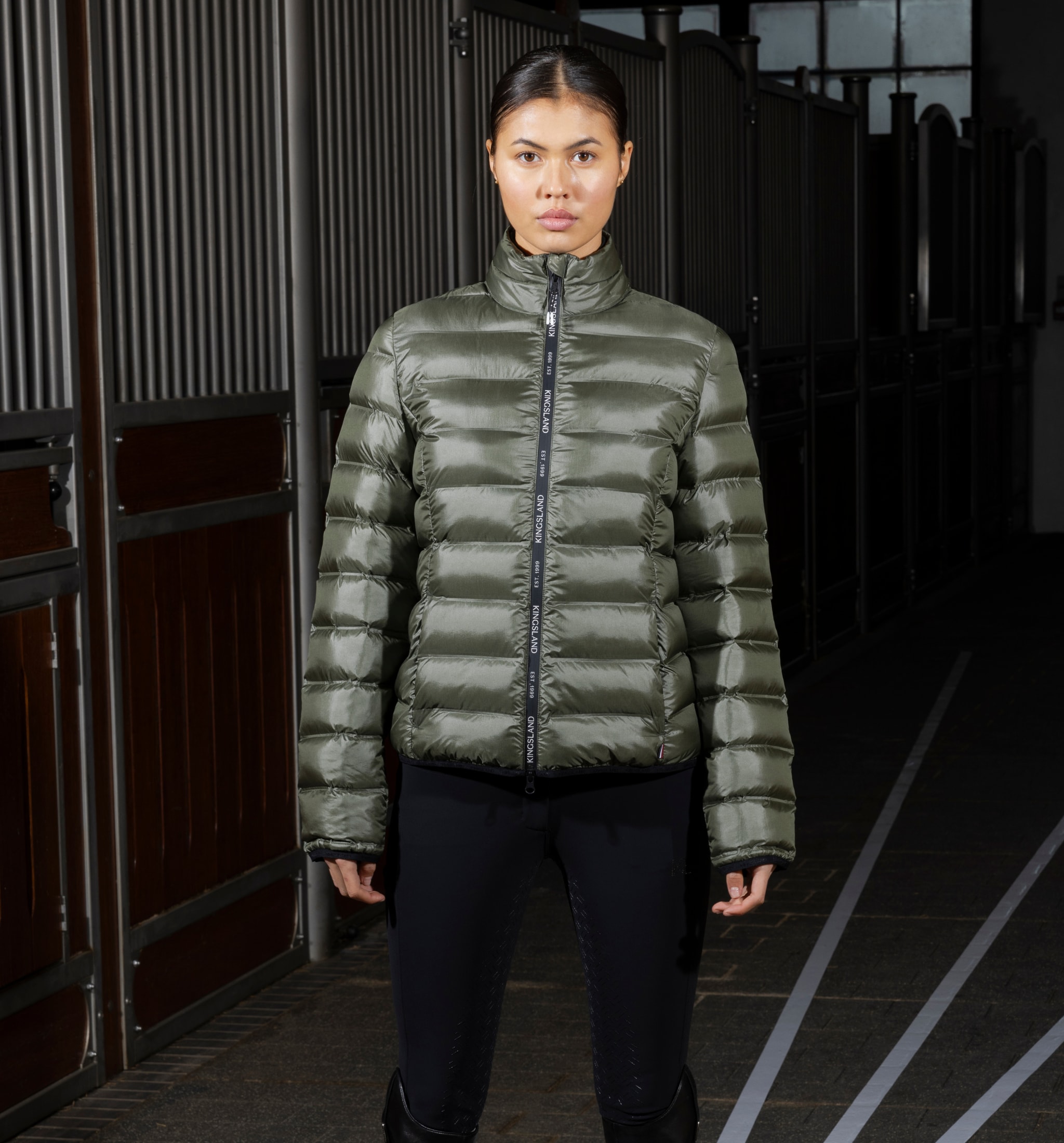 KLVam Padded Jacket - Green Beetle