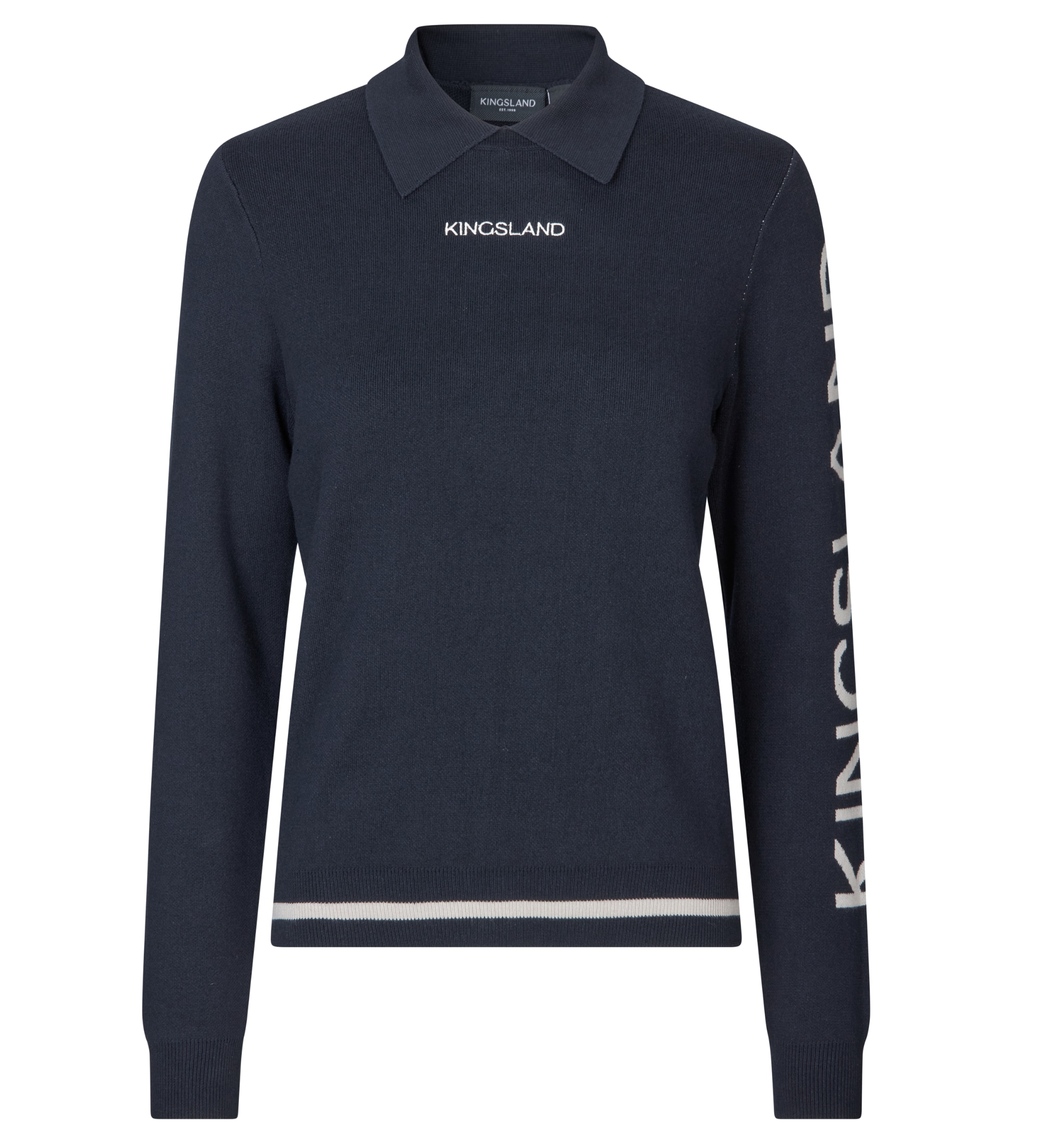 KLNalin Knitted Polo - Navy