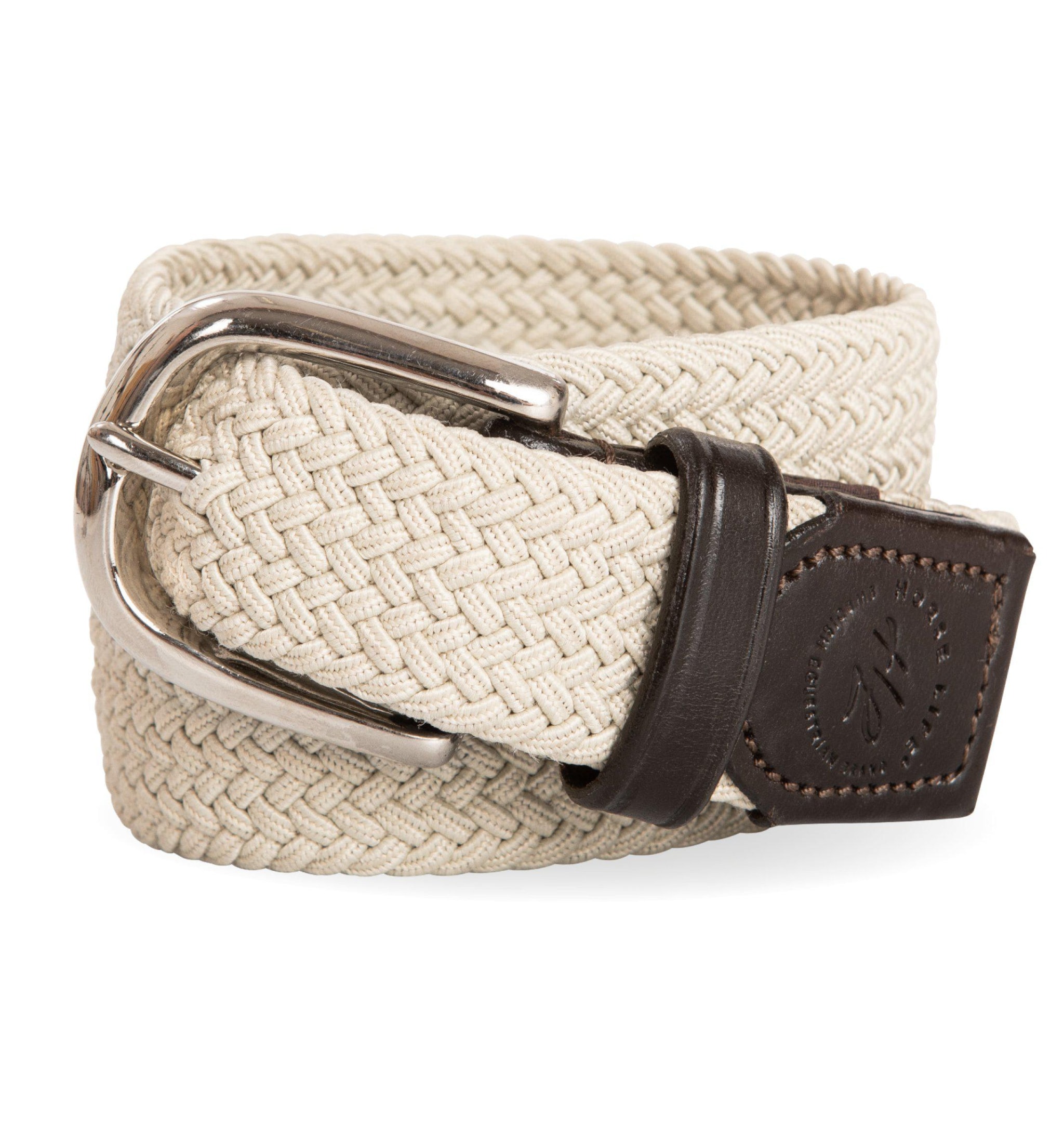 Braided Belt - Beige