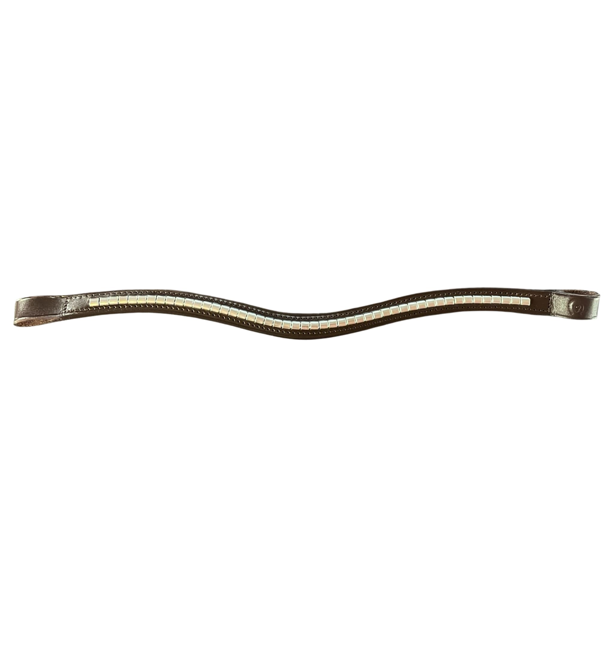 Browband OS Curved clinker - BR/Silver